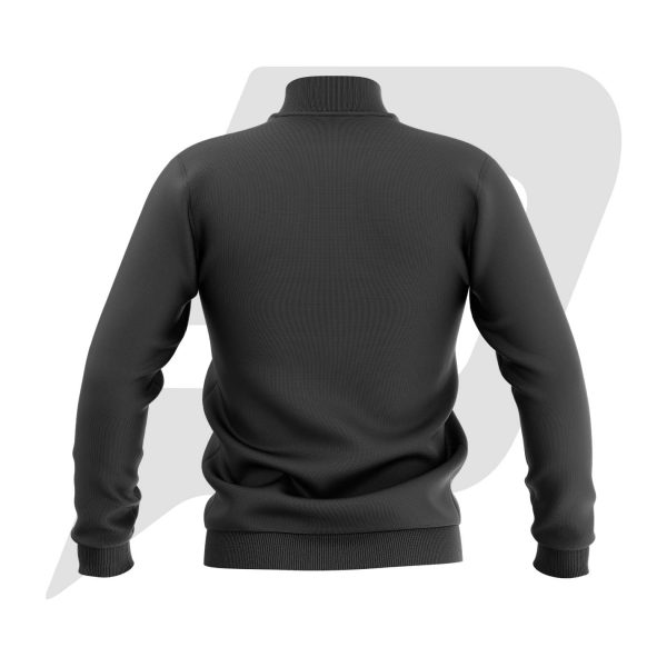 Custom Bomber Varsity Jacket Black Body with custom Logo