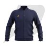 Custom Bomber Varsity Jacket Blue Body with custom Logo