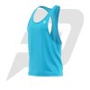 Custom GYM Tank Top For Men Sky Blue Front custom gym tank top, custom tank top, custom gym tank top for men