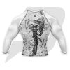Custom Rash Guard- Compression Shirt WIth Skull & Magician Sublimation Design Full Sleeve Back View Custom Rash Guard- Compression Shirt Magician & Skull Sublimation Design Full Sleeves
