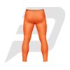 Custom Men Compression Pant Orange Color