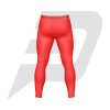 Custom Men Compression Pant Red Color