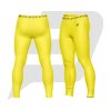 Custom Men Compression Pant Yellow Color